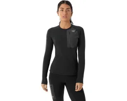 Термобелье Arc'teryx Kyanite Baselayer с круглой горловиной и карманом