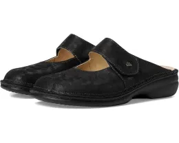 Клоги Finn Comfort Stanford Nero Vegas из натуральной кожи с анатомической стелькой