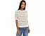 Джемпер Lilla P Short Sleeve Multistitch Pullover Sweater с коротким рукавом