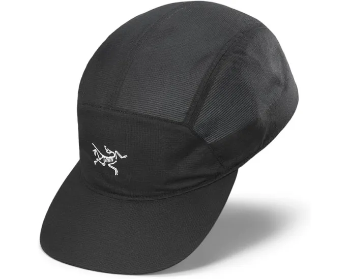 Легкая и дышащая 5-панельная кепка Arc'teryx Aerios с регулировкой на шнурке