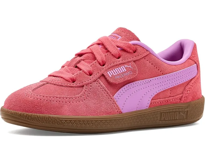 Детские кроссовки Puma Palermo с кожаным верхом и резиновой подошвой