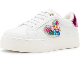 Детские кеды Kurt Geiger London Mini Laney Love Heart с металлическим сердцем