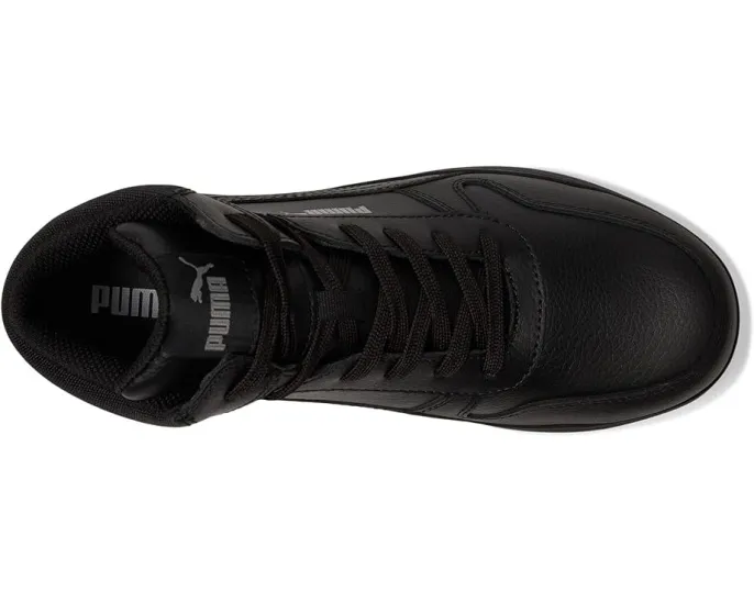 Рабочие кроссовки Puma Frontcourt Leather Mid с композитным мыском