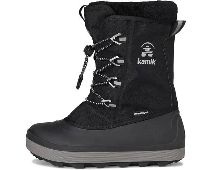 Детские зимние сапоги Kamik Cascade с термоизоляцией до -40°C и системой быстрой шнуровки