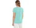 Футболка L.L.Bean Soft Stretch Supima с круглым вырезом и полосками