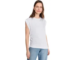 Майка-борцовка Sanctuary с плиссировкой на плечах и полосатым принтом