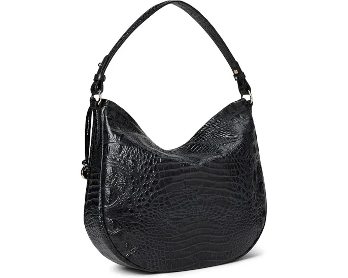 Сумка через плечо Small Kathleen с драпированным силуэтом и карманом для ручек Brahmin