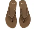 Sanuk Сандалии Yoga Joy II Stud с ремешком на заклепках и стелькой из коврика для йоги
