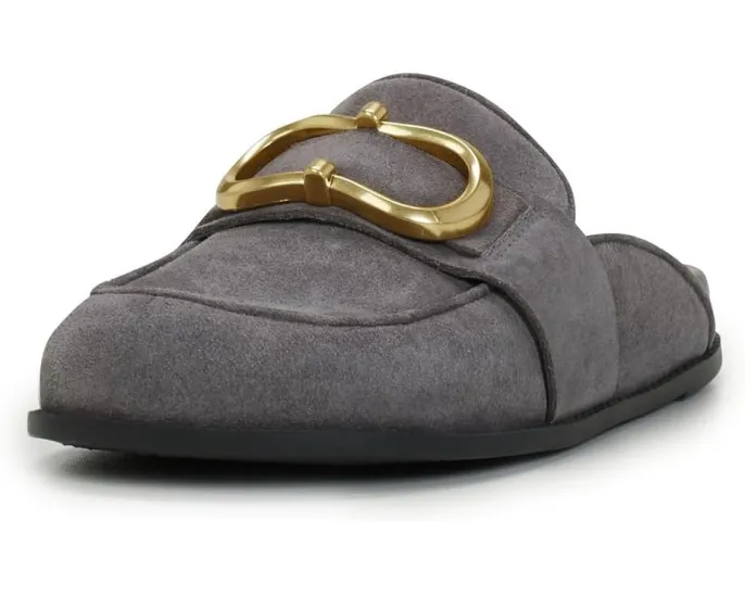 Балетки Vince Camuto Junnie из замши с металлической фурнитурой