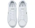 Кроссовки Lacoste Powercourt из кожи с вышитым крокодилом