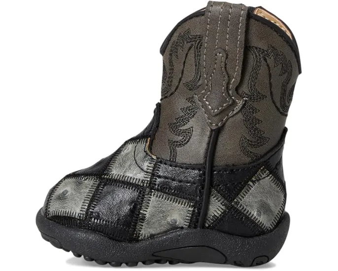 Детские сапоги Roper Kids Cowbaby Bird Blocks на молнии