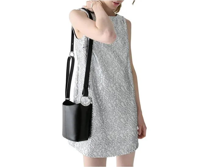 Мини-сумка-ведро Halo из мелкозернистой кожи со съемным мешочком Kate Spade New York