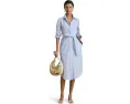 Платье-рубашка Lauren Ralph Lauren из хлопка end-on-end с поясом