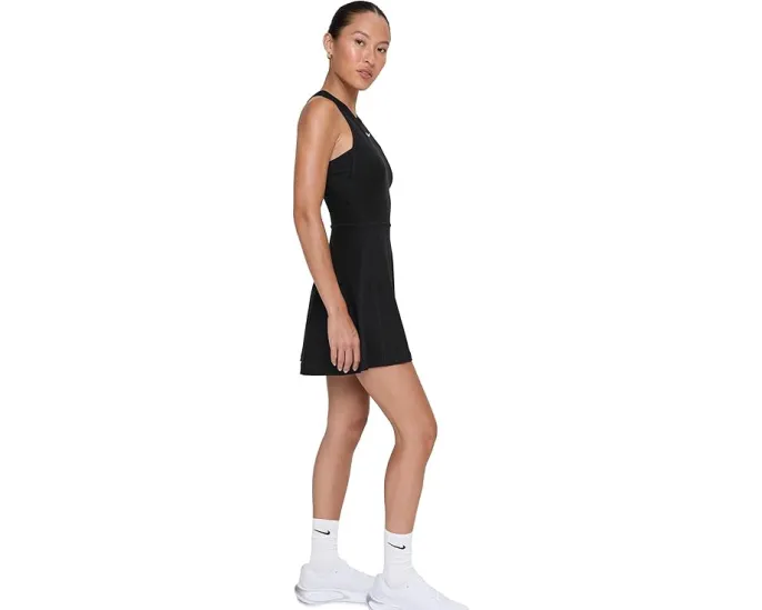 Nike женское теннисное платье Victory Dri-FIT с быстросохнущей тканью
