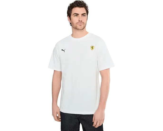 Футболка PUMA Scuderia Ferrari Speed с графическим принтом из переработанного хлопка