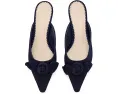 Мюли Layla Suede Kitten Heels от Cinq à Sept на низком каблуке