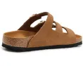 Сандалии Birkenstock Florida из нубука с пробковой стелькой