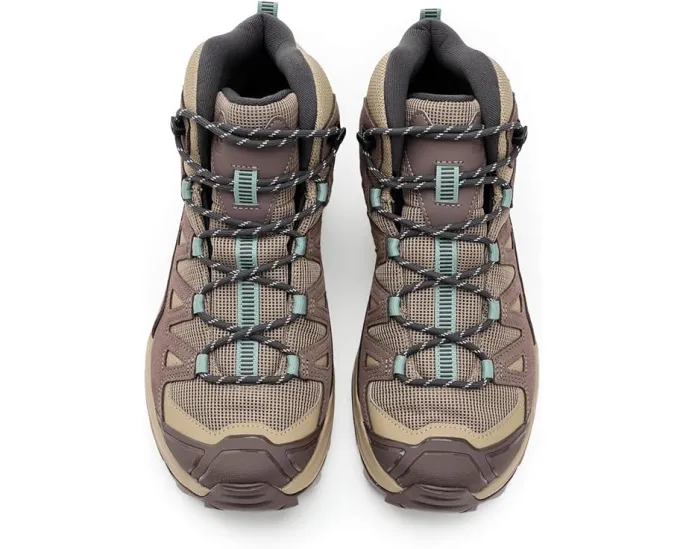 Трекинговые кроссовки Salomon X Ultra 360 Leather Mid с мембраной Gore-tex
