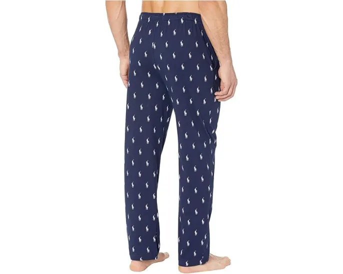 Пижамные брюки Polo Ralph Lauren из джерси с закрытой резинкой