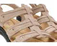 Сандалии Laurieann Ivy Clarks из черной кожи с регулируемой липучкой и стелькой Ultimate Comfort
