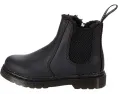 Ботинки Dr. Martens 2976 Leonore Mono T на шнурках с искусственным мехом