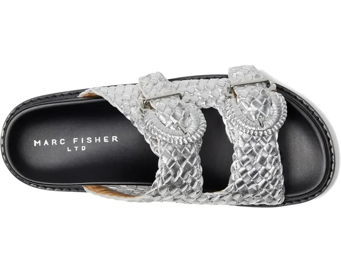 Сандалии Marc Fisher LTD Auggie с плетеными деталями и двумя пряжками