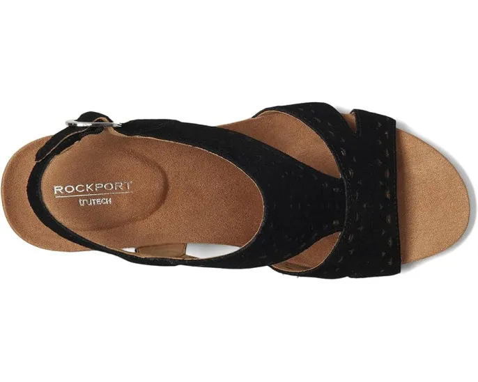 Сандалии-танкетки Rockport Belis с ремешком на щиколотке и поддержкой свода стопы