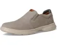 Мокасины Clarks Bradley Ease из нубука с эластичной вставкой