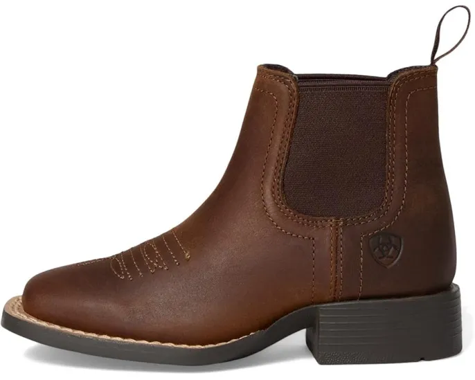 Детские ковбойские сапоги Booker Chelsea от Ariat с квадратным носком