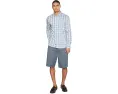 Рубашка Faherty The Movement Shirt в клетку с расслабленным кроем
