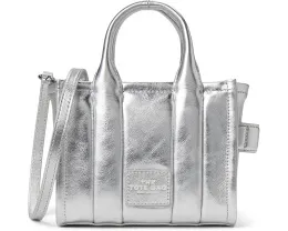 Металлическая сумка-тоут Marc Jacobs The Metallic Leather Crossbody Tote Bag