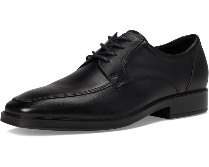 Мужские оксфорды ECCO Milan Apron Toe Tie с анатомической стелькой и технологией FLUIDFORM