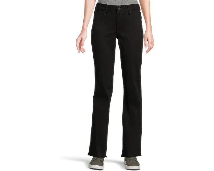 NYDJ Джинсы Marilyn Straight с технологией Lift Tuck для стройного силуэта в черном цвете