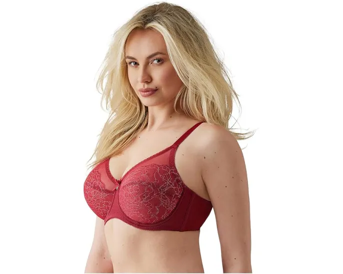 Бюстгальтер Wacoal Retro Chic на косточках для полных форм