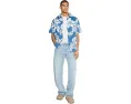 Quiksilver Рубашка Kailua Classic Woven с цветочным принтом из хлопкового поплина