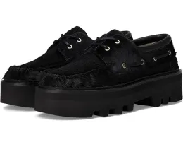 AllSaints Aastha лоферы на платформе с меховым верхом