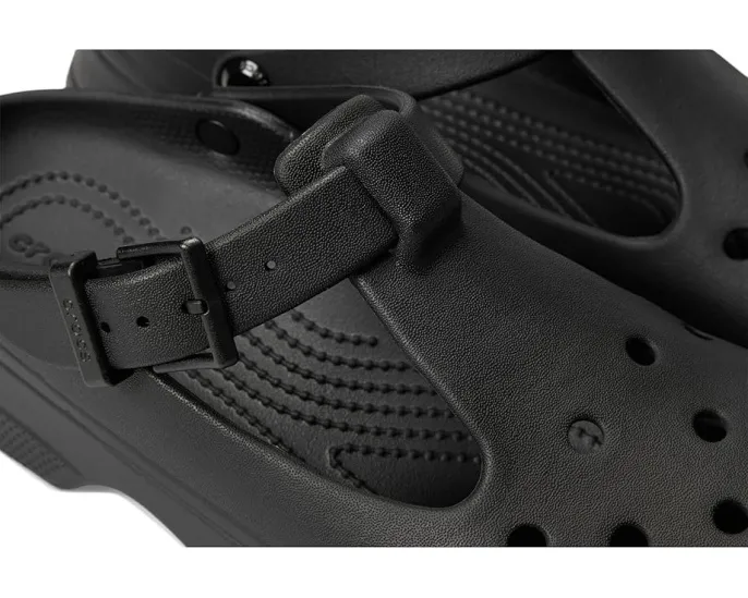 Классические сабо Crocs Mary Jane с ремешком и облачной стелькой
