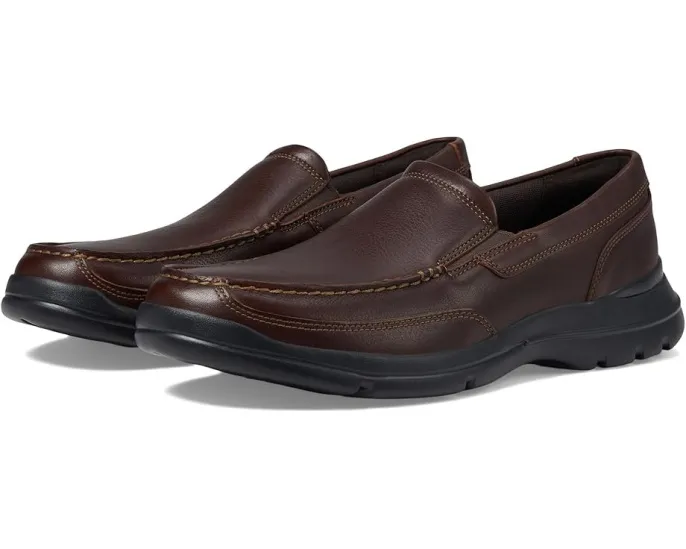 Лоферы Rockport Junction Point Slip-On из кожи с мягкой подкладкой