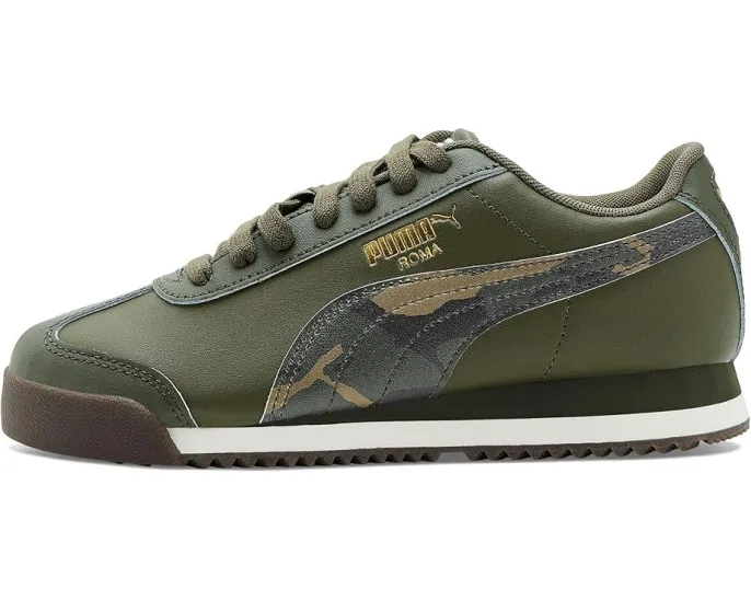 Кроссовки Roma от PUMA Kids с подошвой из натурального каучука и поддержкой свода стопы