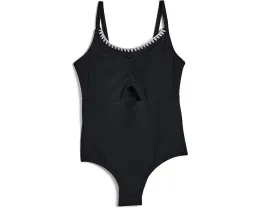 Цельный купальник с драпировкой и вырезом для детей от abercrombie kids