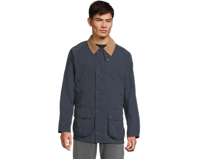 Куртка Barbour Ashby Showerproof с водоотталкивающей отделкой и вельветовым воротником