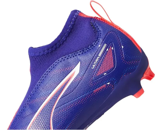 Детские бутсы Puma Ultra Match Laceless Firm Artificial Ground с поддержкой стопы