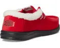 Кроссовки Hey Dude Wally Santa Claus слип-он с эластичными шнурками и технологией Flex & Fold