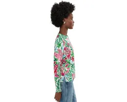 Свитер Salima от Lilly Pulitzer с цветочным принтом и реглан