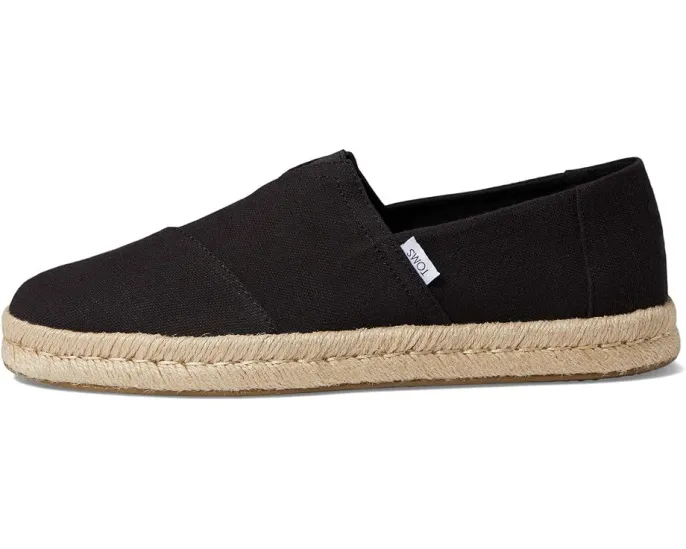 TOMS Alpargata On Rope эспадрильи с текстильным верхом