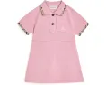 Платье Romola от Burberry Kids для малышей с контрастным принтом