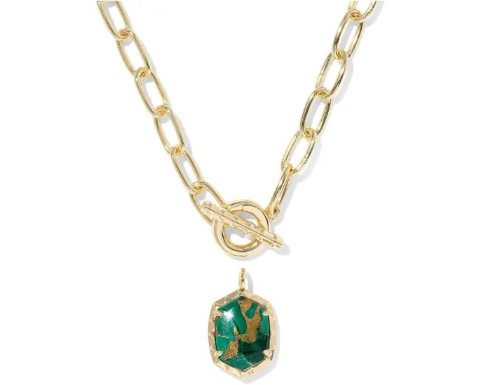 Цепочка с овальным кулоном Daphne Link And Chain от Kendra Scott