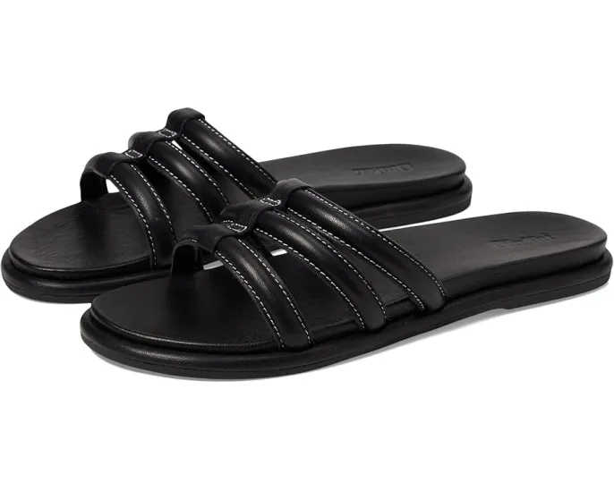 Сандалии OluKai Tiare Slide с кожаной стелькой и шнуровкой