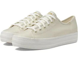 Кроссовки Keds Triple Kick Canvas на платформе с ортолитовой стелькой