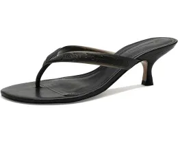 Босоножки Rob Heel Sandals от FARM Rio на каблуке с отделкой из поливинилхлорида
